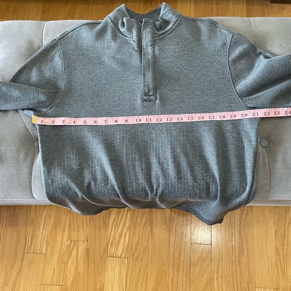 Hart Schaffner Mark Herringbone Quarter Zip Sweater - Picture 4 of 8